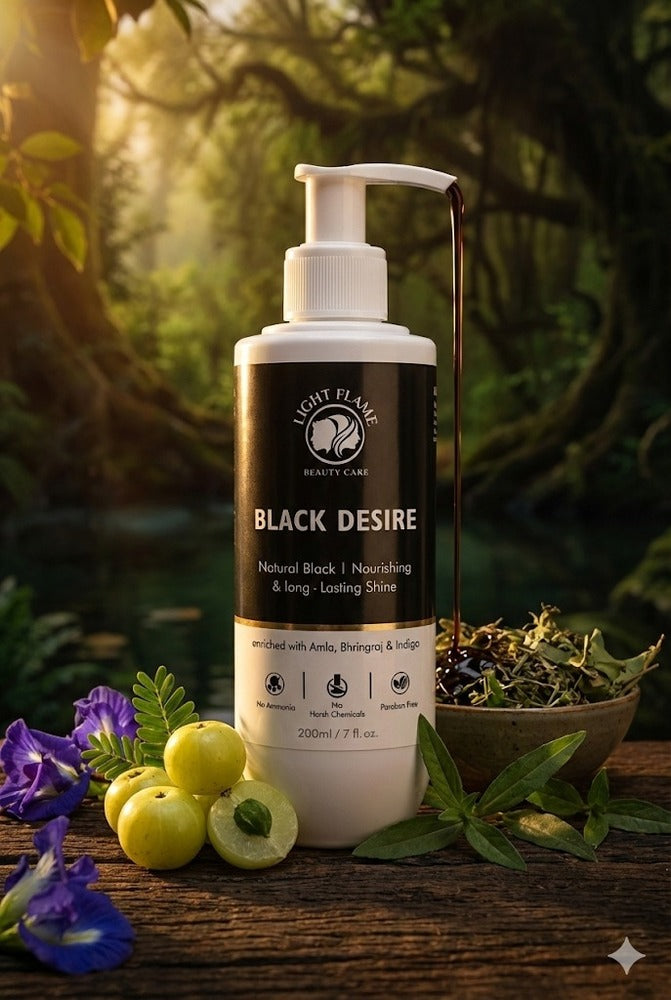LIGHT FLAME BEAUTY CARE Black Desire – Natural Black Hair