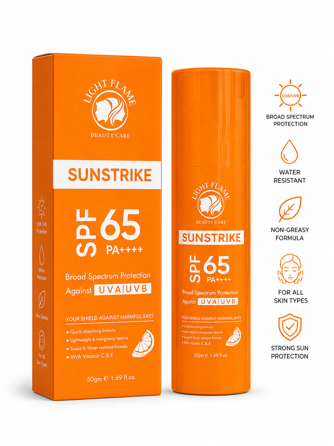 LIGHT FLAME SUNSTRIKE SPF 65 PA++++