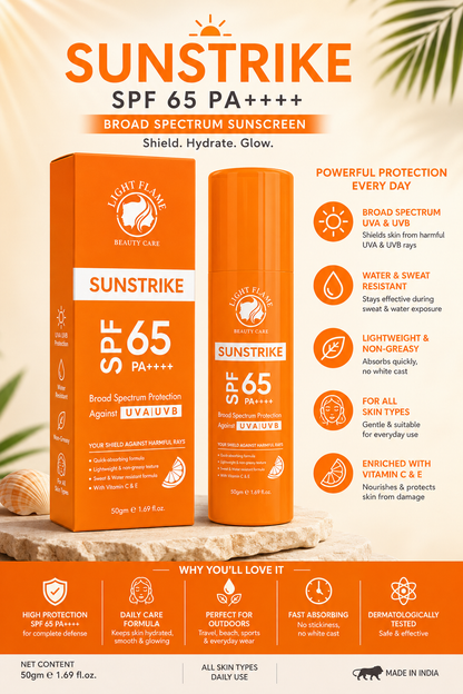 LIGHT FLAME SUNSTRIKE SPF 65 PA++++