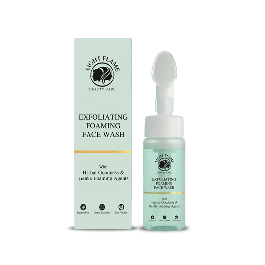 EXFOLIATING FOAMING FACE WASH