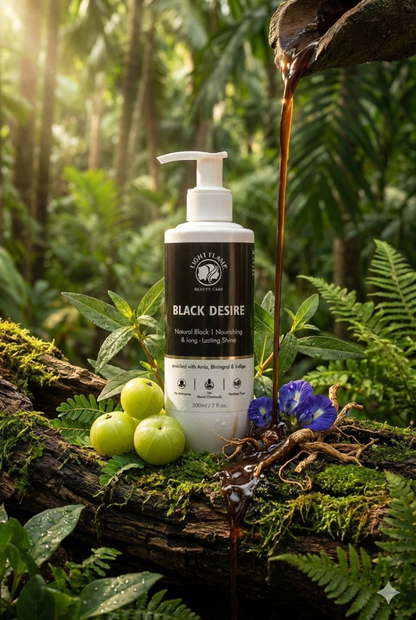 LIGHT FLAME BEAUTY CARE Black Desire – Natural Black Hair