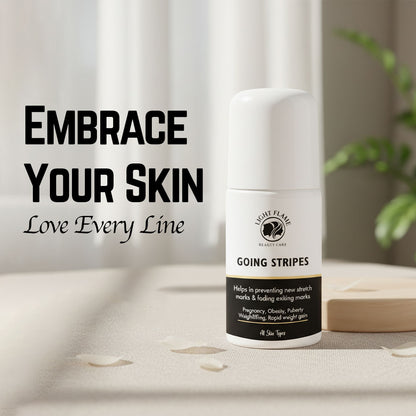 Going Stripes – 3-Week Intense Stretch Mark Eraser | Light Flame Beauty Care