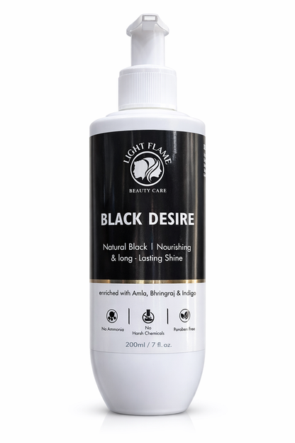 LIGHT FLAME BEAUTY CARE Black Desire – Natural Black Hair